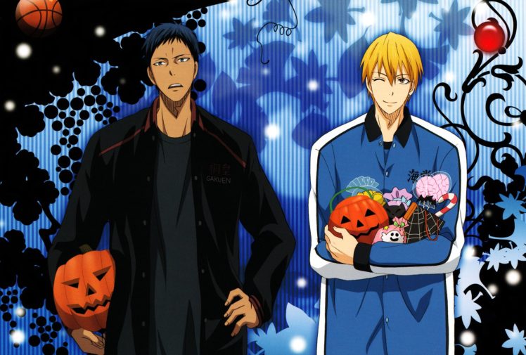 kuroko, No, Basket, Halloween, Pumpkin HD Wallpaper Desktop Background