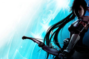 star, Ocean, The, Last, Hope, Reimi, Fantasy, Archer, Women, Females, Girls, Babes, Sexy, Sensual, Weapons, Bow, Brunette