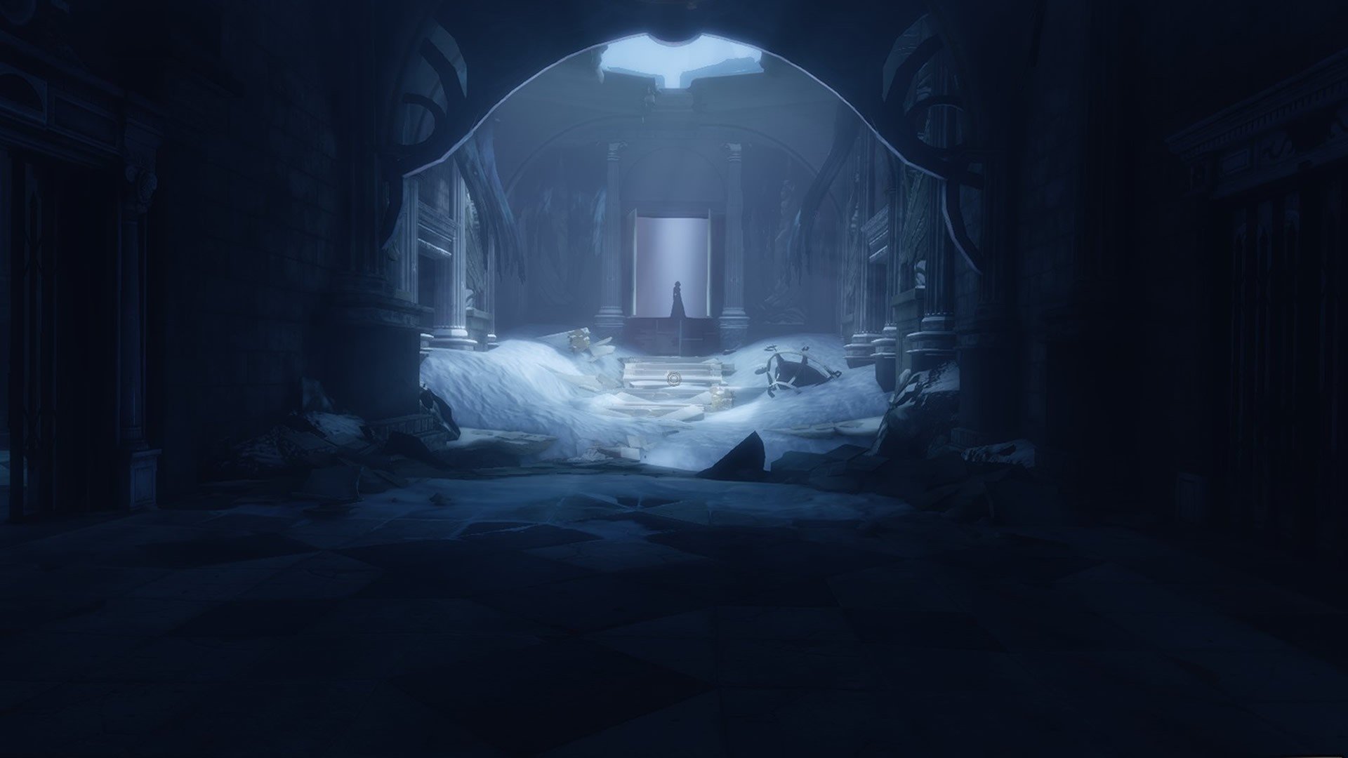 snow, Bioshock, Infinite, Elizabeth, Comstock Wallpaper