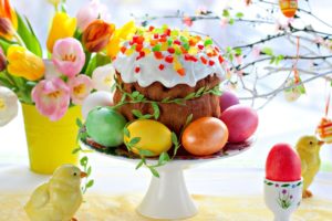 eggs, Tulips, Easter, Easter, Eggs, Cakes, Icing