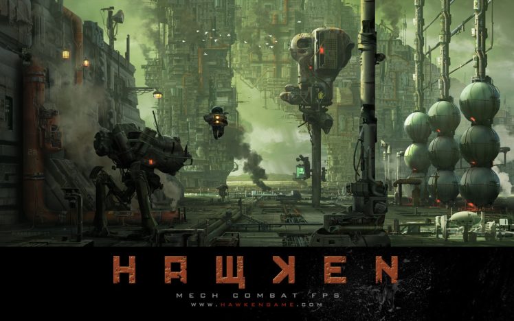 hawken, Onlone, Mech, Mecha, Shooter, Sci fi,  8 HD Wallpaper Desktop Background