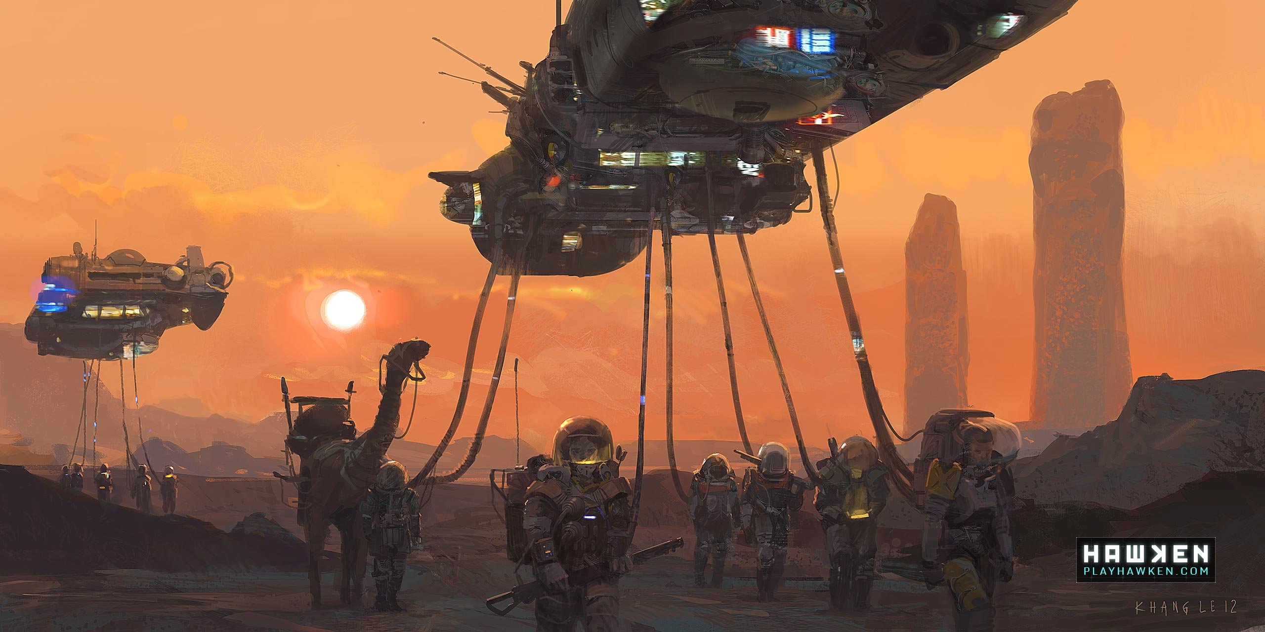 hawken, Onlone, Mech, Mecha, Shooter, Sci fi,  78 Wallpaper