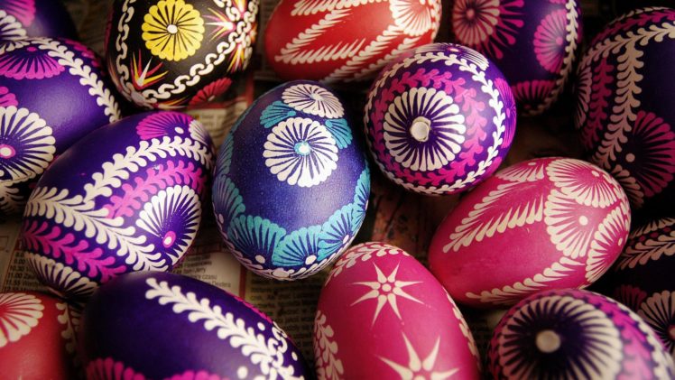 poland, Easter, Eggs HD Wallpaper Desktop Background