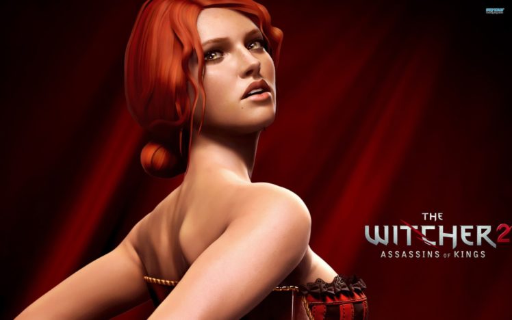 redheads, The, Witcher, The, Witcher, 2 , Assassins, Of, Kings, Triss, Merigold, Assassins, Of, Kings HD Wallpaper Desktop Background