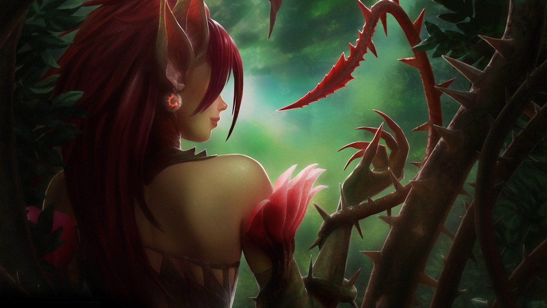 zyra,  , League of legends Wallpaper