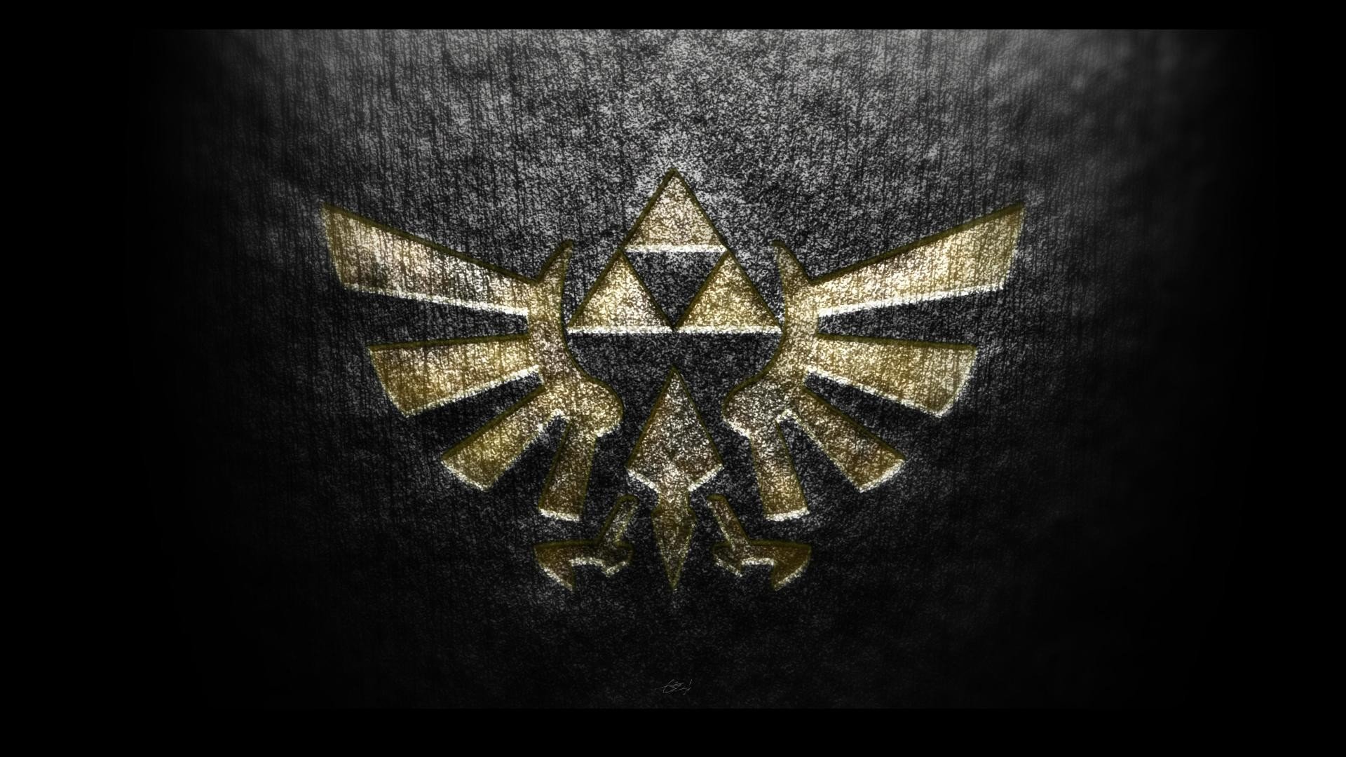 hyrule, The, Legend, Of, Zelda, Hyrule, Crest Wallpaper