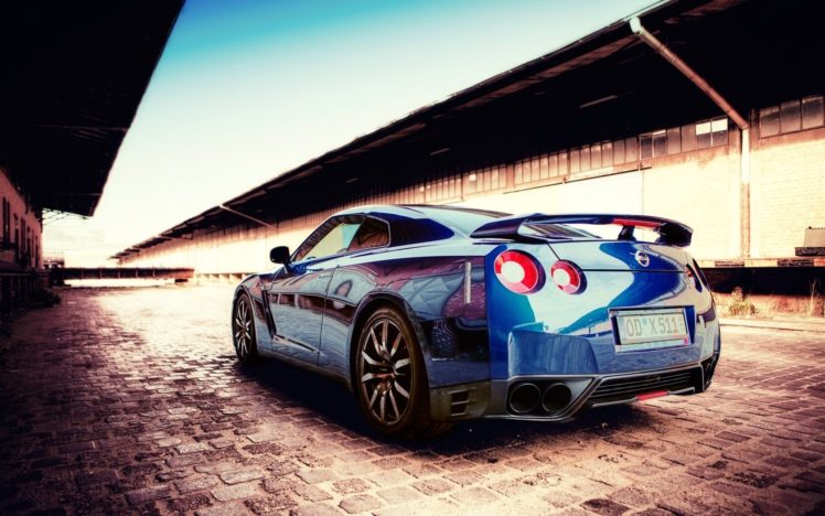 blue, Cars, Nissan, Scenic, Vehicles, Reflections, Blue, Cars, Nissan, Skyline, Gt r, Nissan, Gt r, R35 HD Wallpaper Desktop Background