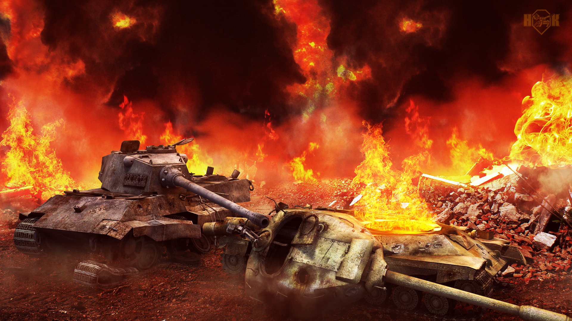 world, Of, Tanks, Military, Weapons, Fire, Destruction Wallpaper