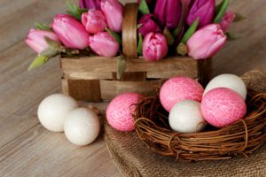 flower, Easter, Eggs