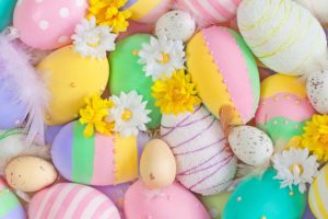 pink, Easter, Many, Eggs