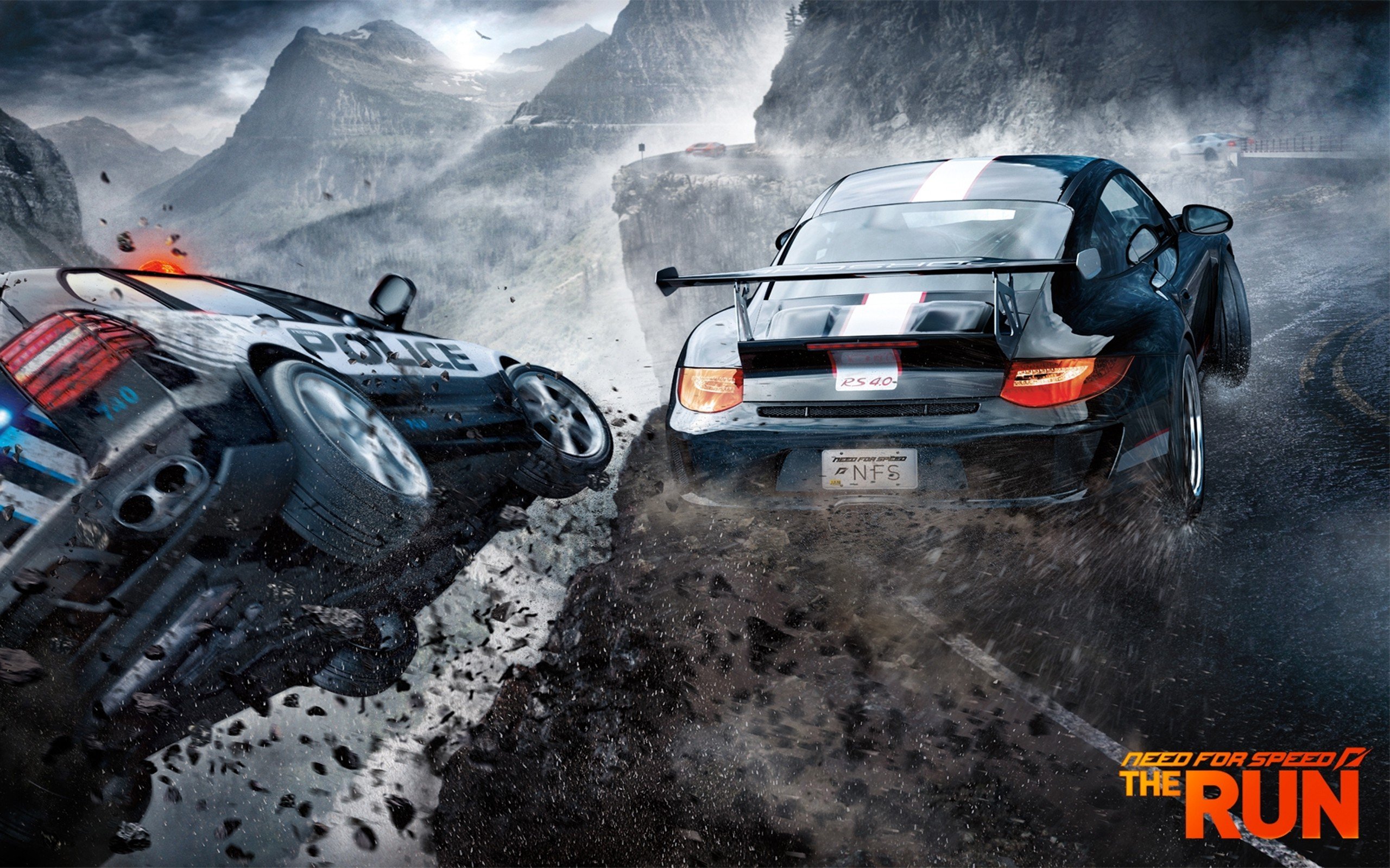 video, Games, Streets, Cars, Police, Cliffs, Need, For, Speed, The, Run, Games Wallpaper