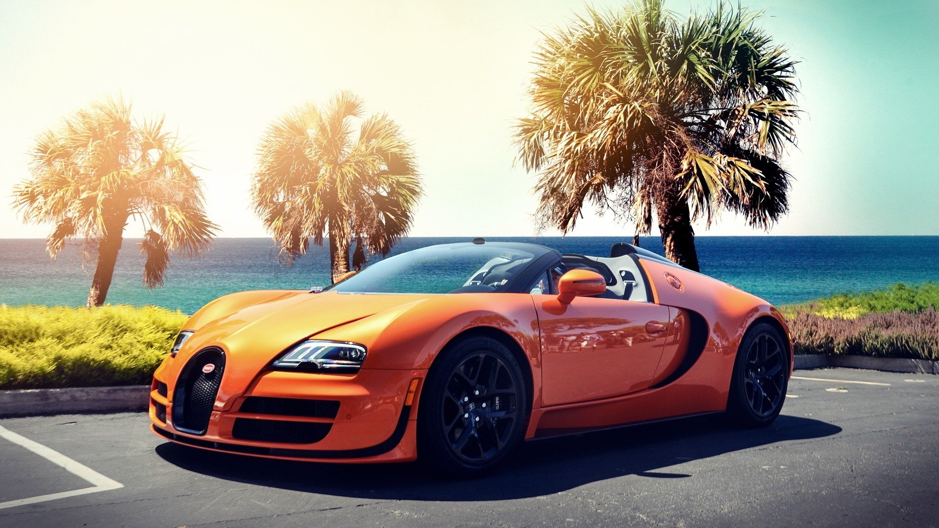streets, Cars, Bugatti, Veyron, Bugatti, Sunlight, Roads, Bugatti, Veyron, Grand, Sport Wallpaper