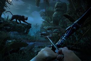 far, Cry, 3, Animals, Jaguar, Jungle, Trees, Forest, Hunting, Archer, Bow