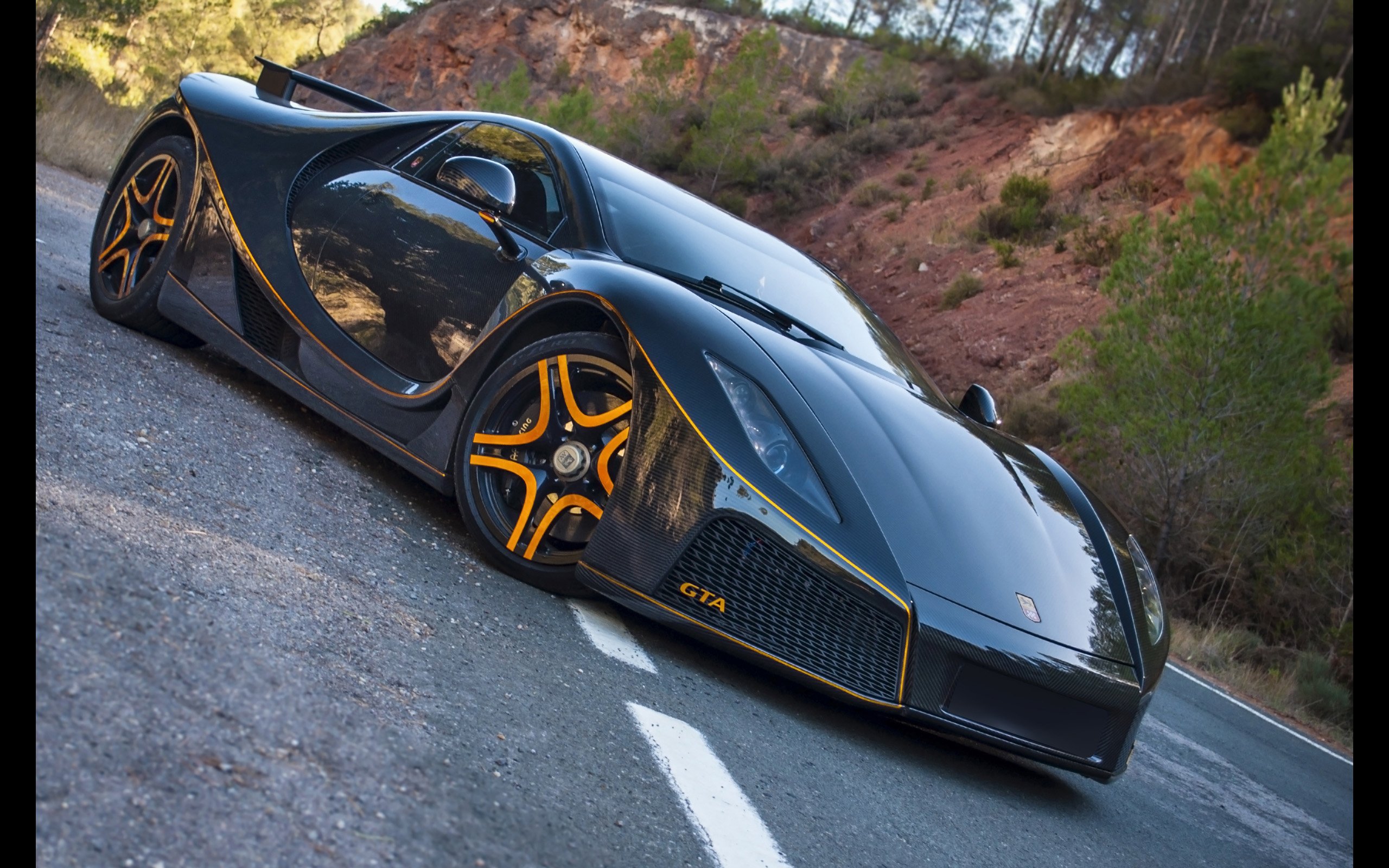 2014, Gta, Spano, Carbon, Supercar Wallpaper