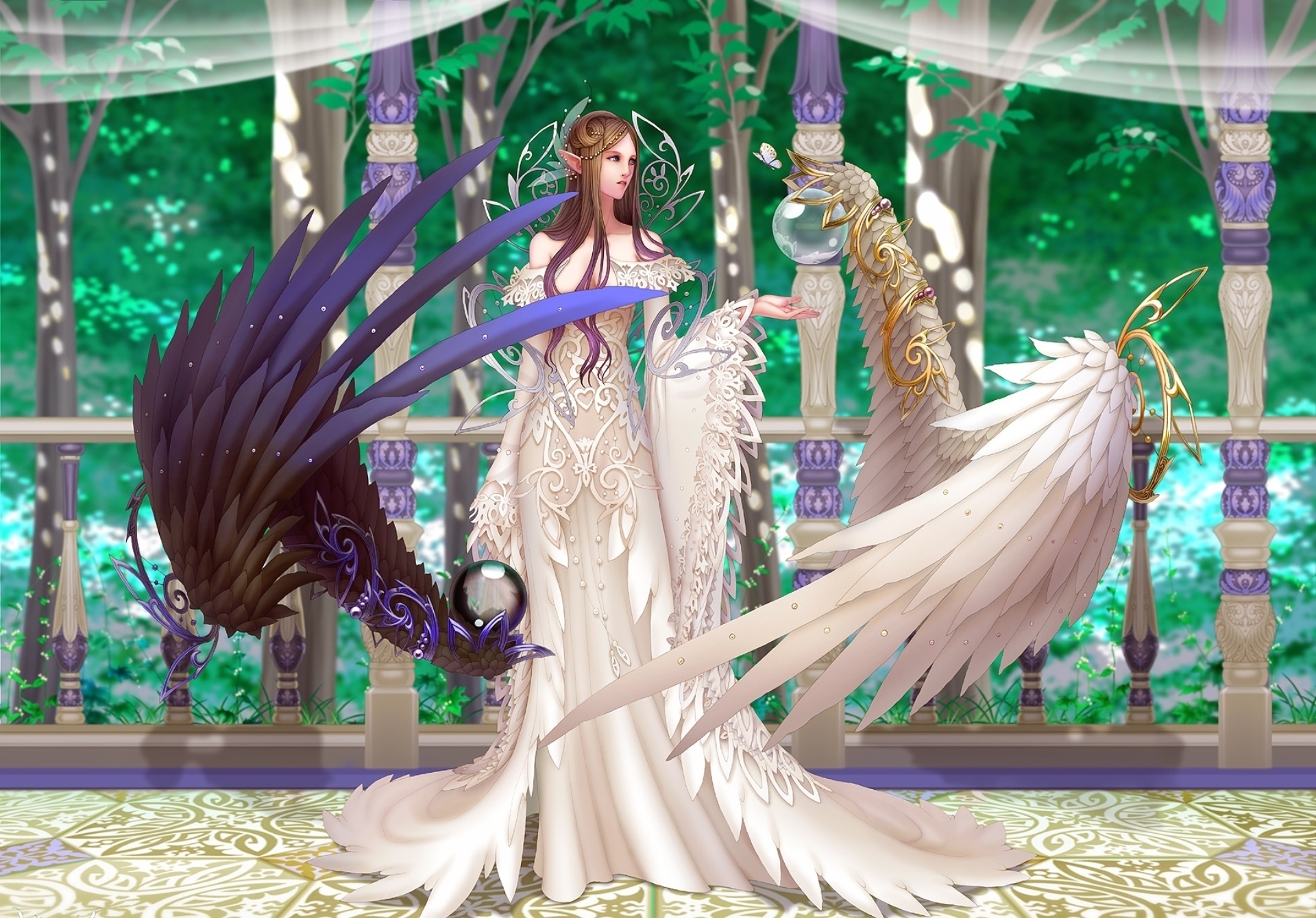anima, Beyond, Fantasy, Art, Women, Girl, Magic, Wings, Angels Wallpaper