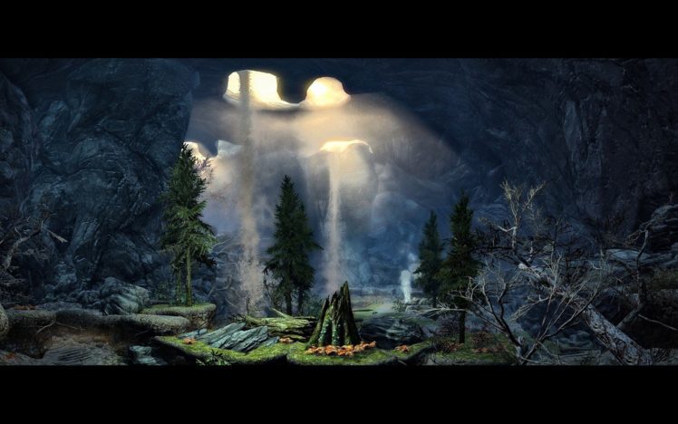 caves, The, Elder, Scrolls, V , Skyrim HD Wallpaper Desktop Background