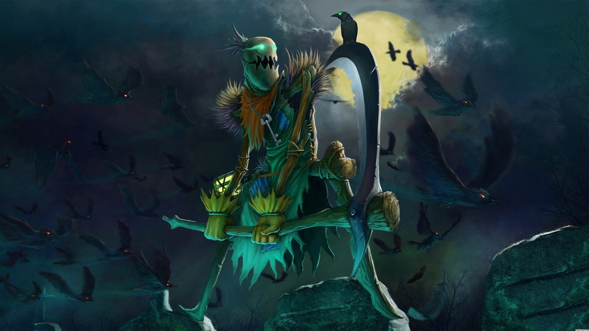 league, Of, Legends, Fiddlesticks Wallpaper