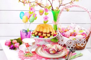 spring, Eggs, Spring, Flowers, Eggs, Easter