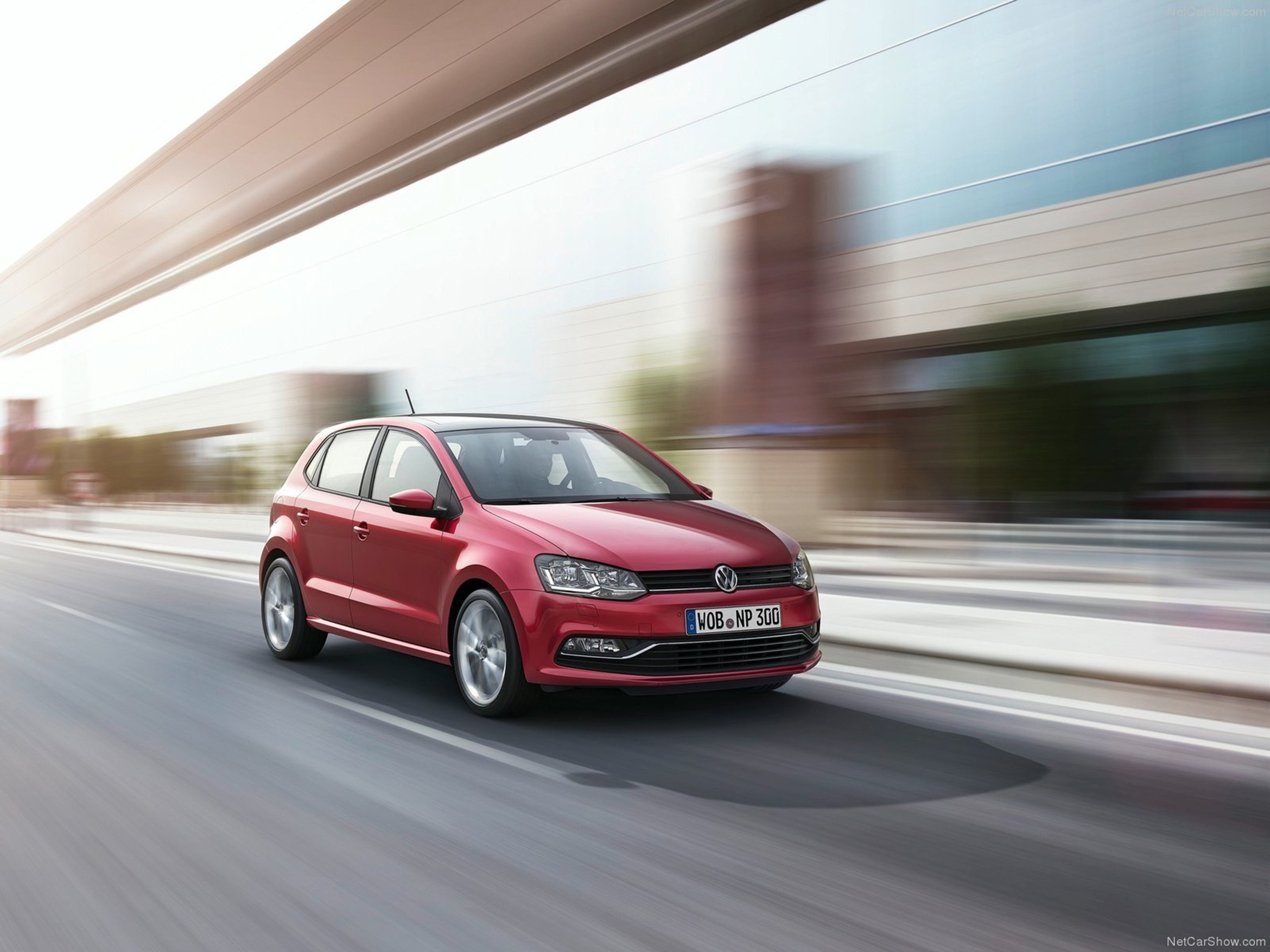 volkswagen, Polo, 2014, Wallpaper, Movie, Red, Road, 4000x3000 Wallpaper