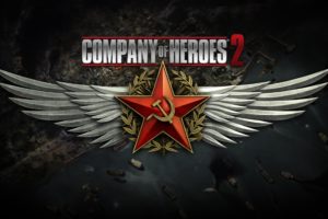 company of heroes 2, Game, Red, Star, 4000x2250