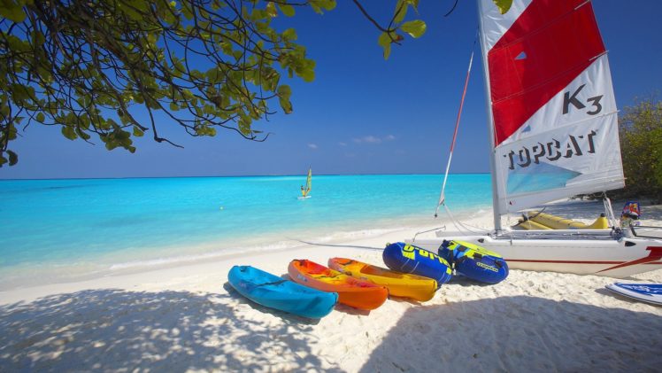 swimming, Travel, Water, Skiing, Resort, Blue, Skies, Sea, Beaches HD Wallpaper Desktop Background