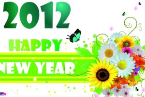 new, Year, Greetings, Card, Happy, New, Year