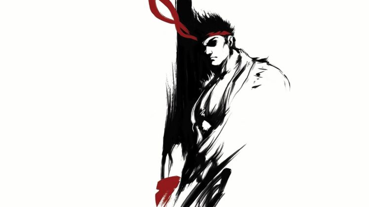video, Games, Street, Fighter, Men, Ryu, Fantasy, Art HD Wallpaper Desktop Background