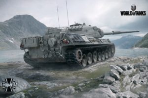 leopard 1, World of tanks, Game, 4000×2500