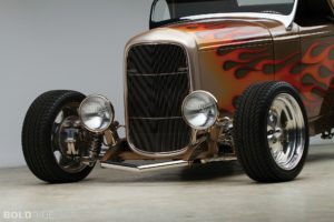 1932, Ford, Custom, High, Box, Roadster, Retro, Classic, Hot, Rod