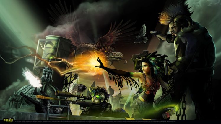 shadowrun, Cardgame, Game, Mmo, Online, Fantasy, Sci fi, Warrior, Fighting, Cyberpunk, Shooter,  1 HD Wallpaper Desktop Background