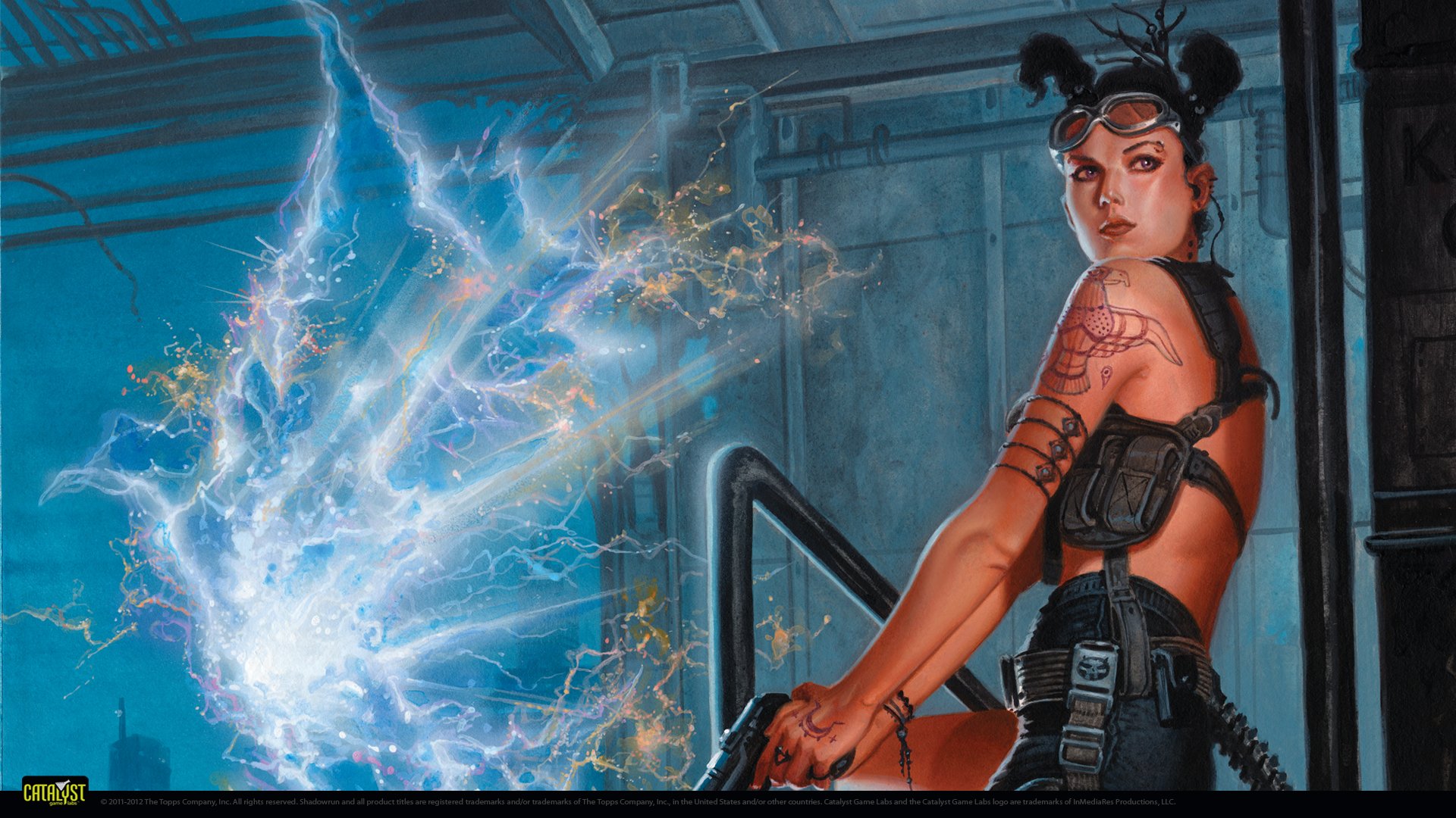 shadowrun, Cardgame, Game, Mmo, Online, Fantasy, Sci fi, Warrior