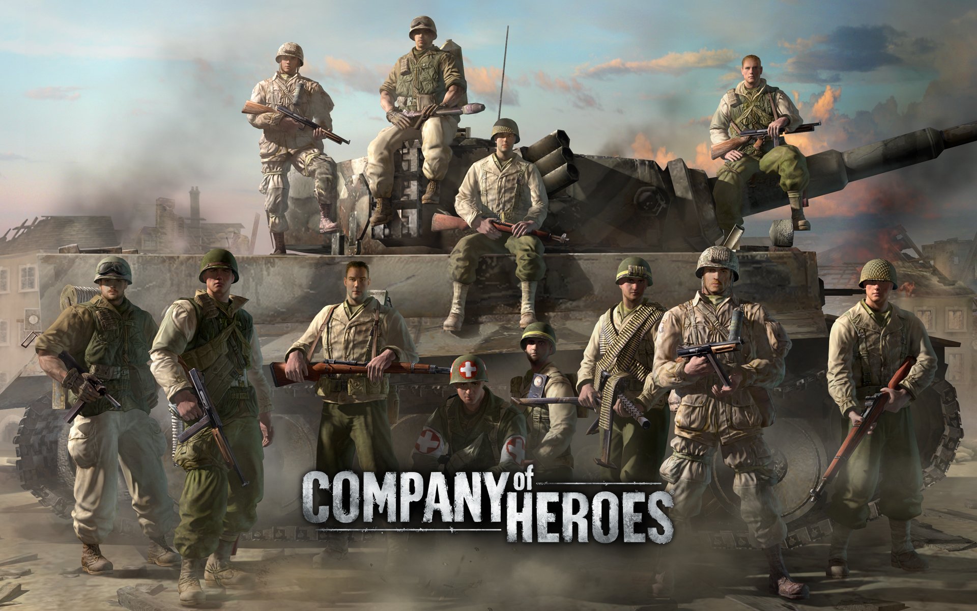 company of heroes, Strategy, Mmo, Onlime, Military, War, Shooter, Action, Company, Heroes, Battle,  67 Wallpaper