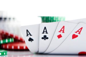 aces, Card, Poker, Chips