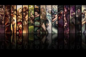 league, Of, Legends, Fantasy, Art, Characters, Collage, Warriors, Women, Men