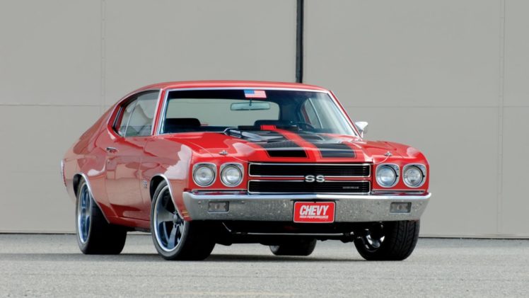 1970, Red, Chevy, Chevelle, Ss, 454 HD Wallpaper Desktop Background