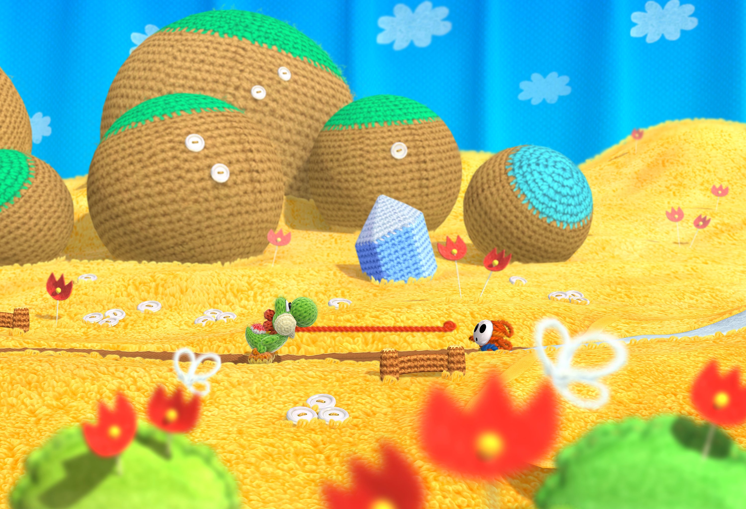 yoshis, Wooly, World, Family, Nintendo, Cartoon, Adventure, Online, 12