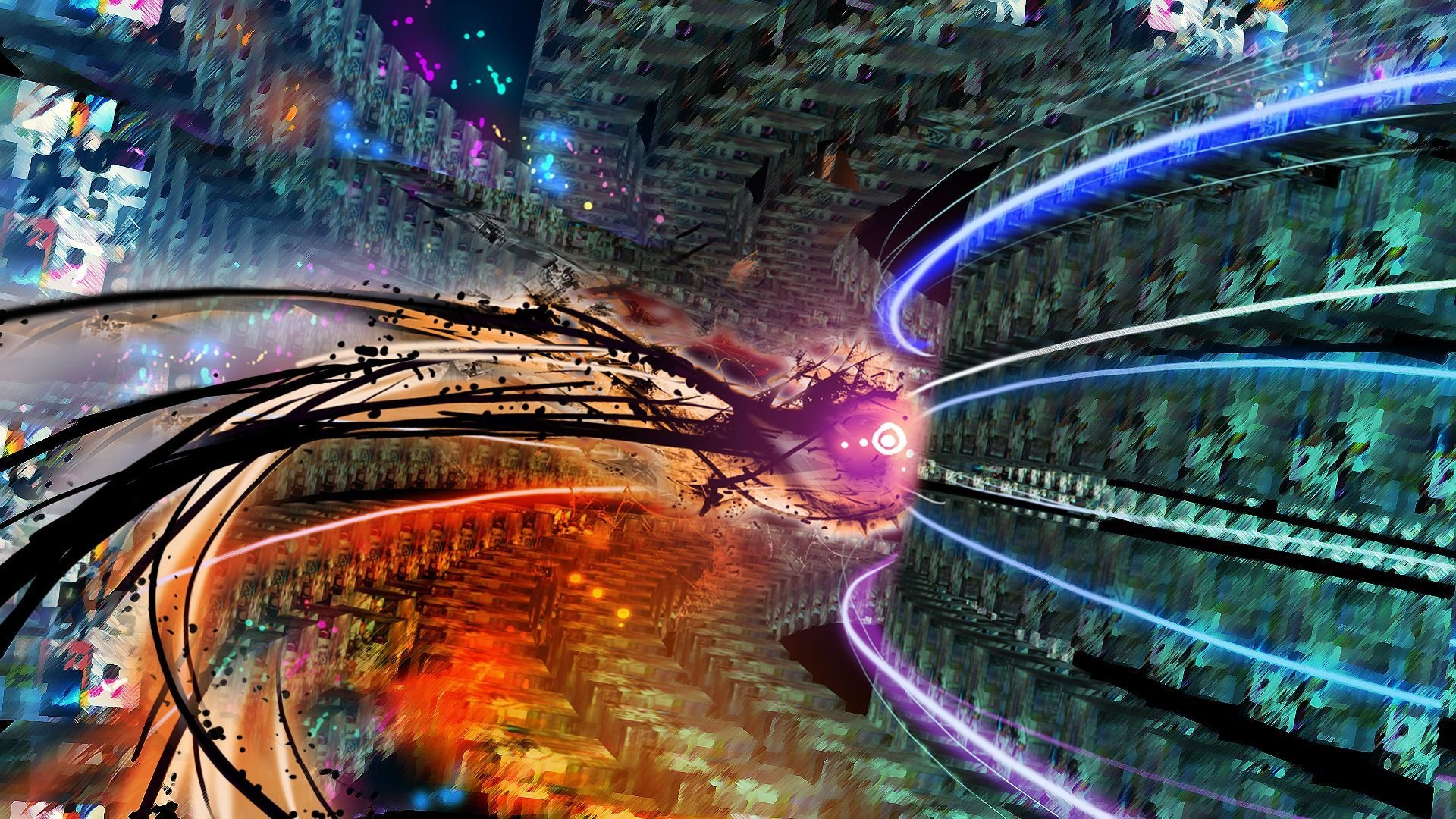 child of eden, Action, Psychedelic, Abstract, Music, Shooter, Child, Eden, Fantasy,  26 Wallpaper