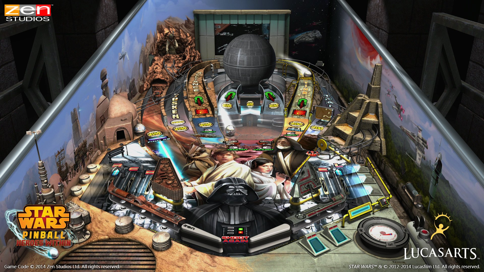 star, Wars, Pinball, Heroes, Within, Sci fi,  10 Wallpaper