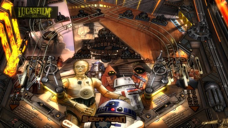 star, Wars, Pinball, Heroes, Within, Sci fi,  14 HD Wallpaper Desktop Background