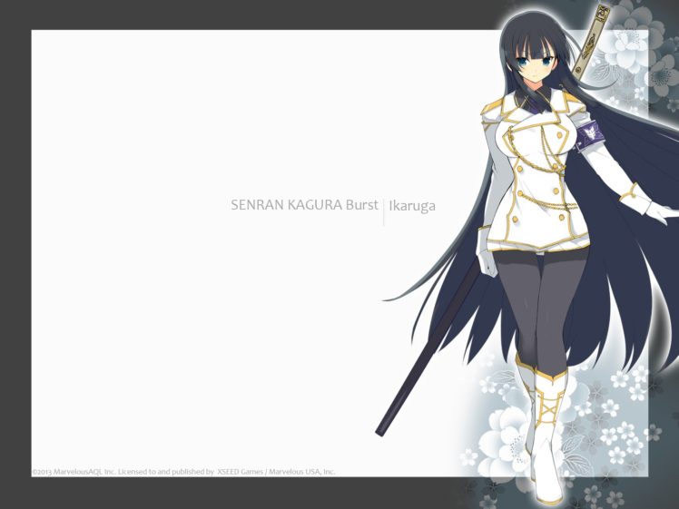 ikaruga, Shooter, Arcade, Anime, Sci fi, Mecha, Senran, Kagura HD Wallpaper Desktop Background