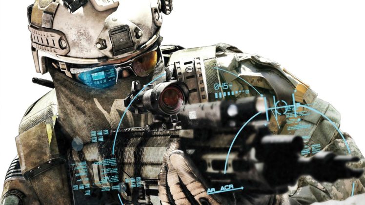 ghost, Recon, Future, Soldier, Military, Shooter, Action, Tom, Clancy HD Wallpaper Desktop Background