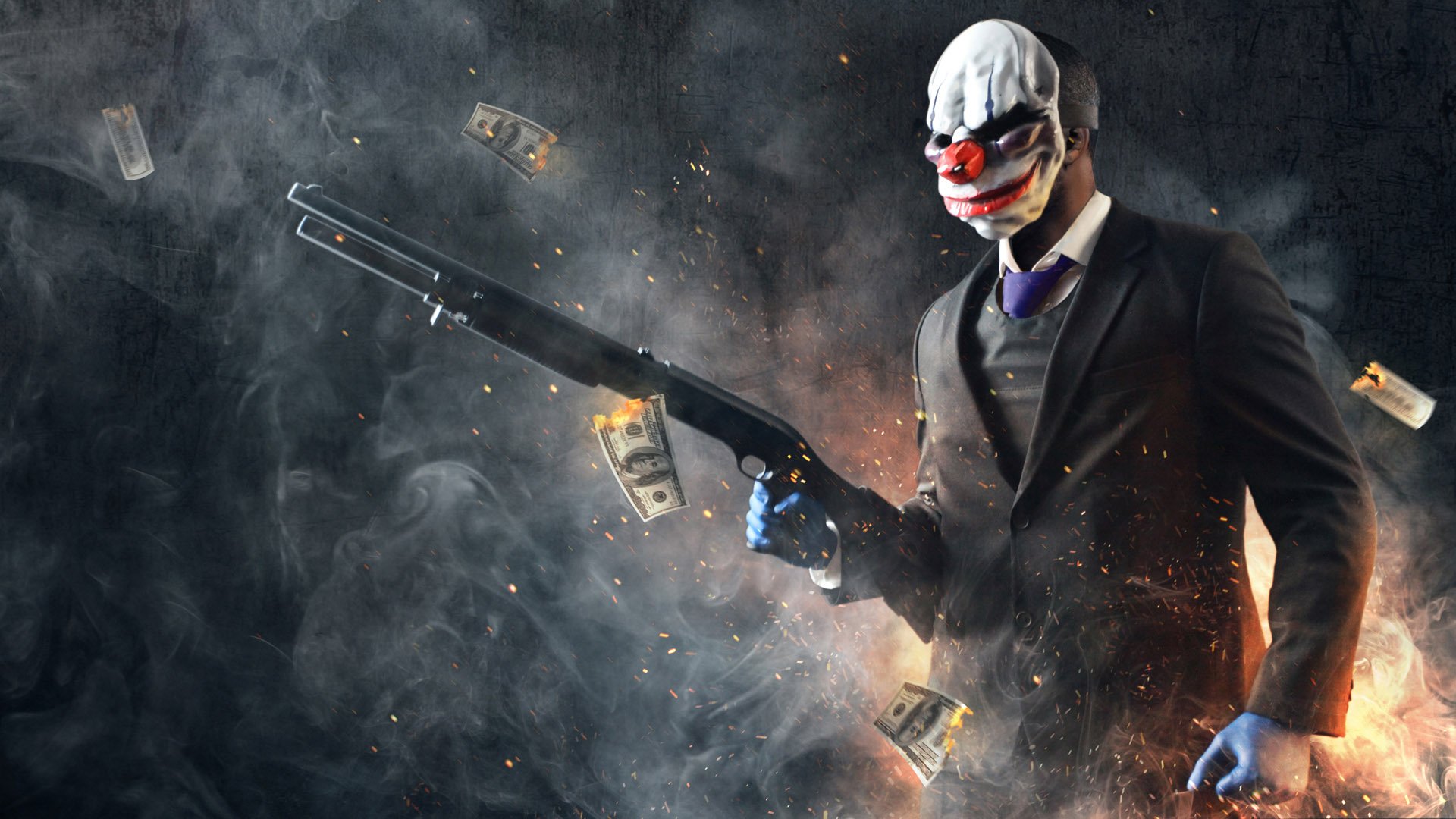 payday, Action, Co op, Shooter, Tactical, Stealth, Crime Wallpaper
