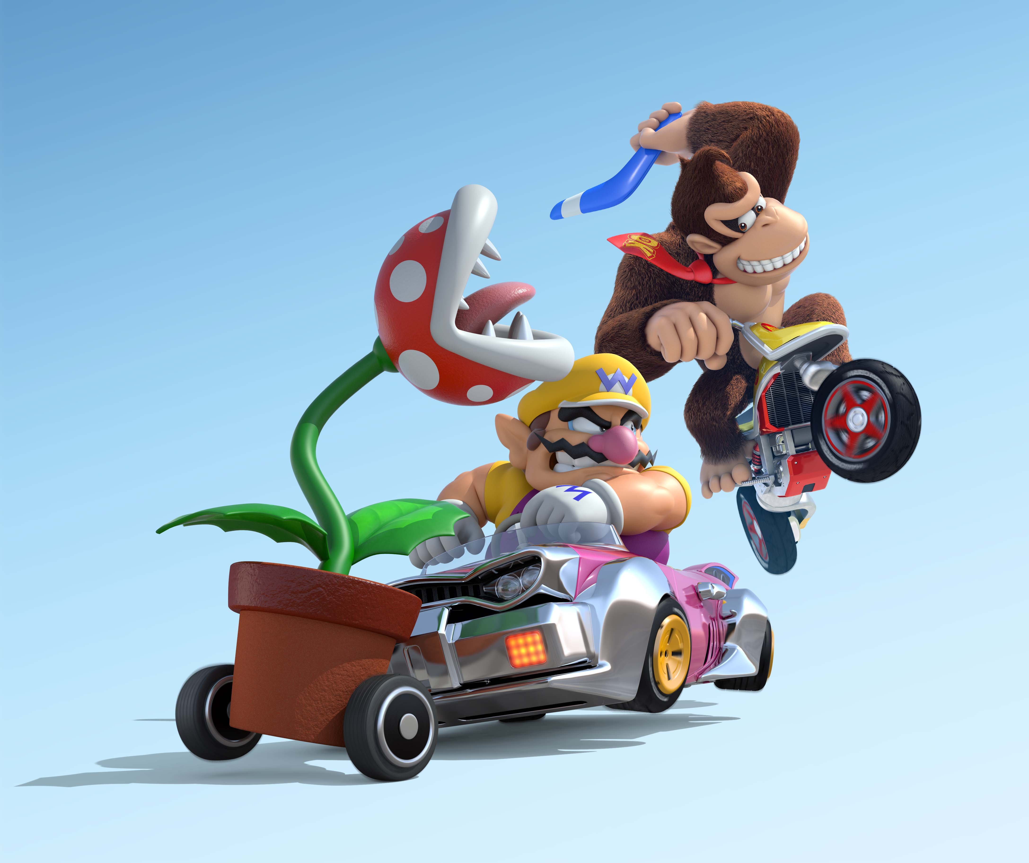 mario, Kart, Nintendo, Go kart, Race, Racing, Family Wallpapers HD