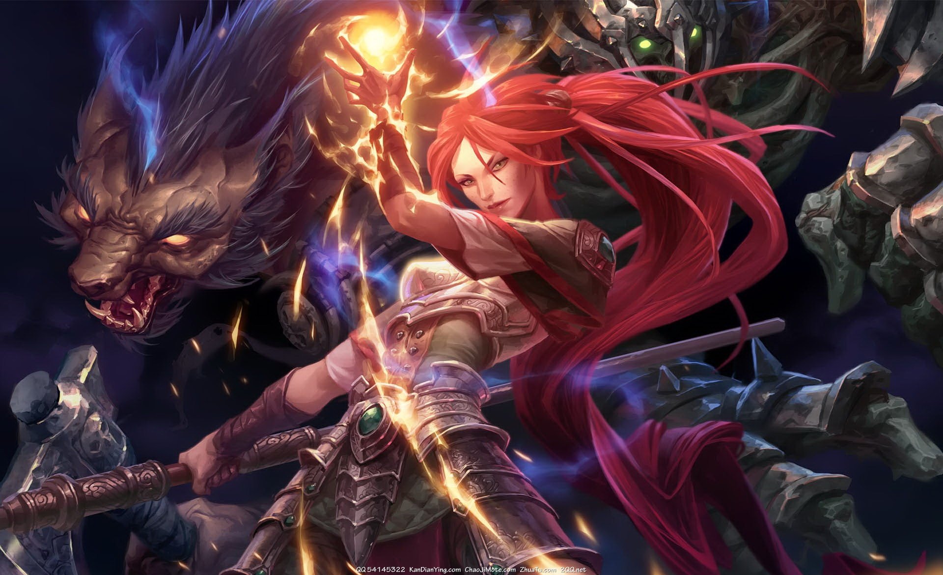 heretic, Kingdoms, Action, Rpg, Fantasy, Shadows, Kult Wallpaper