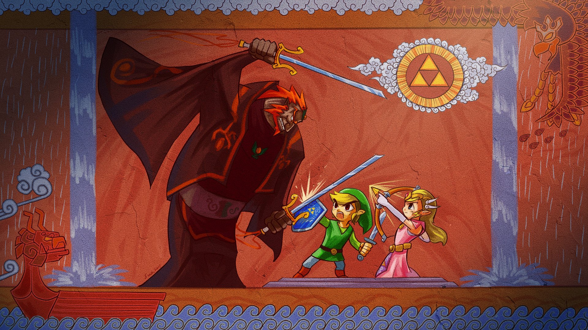legend, Zelda, Windwaker, Action, Adventure, Family, Nintendo Wallpaper