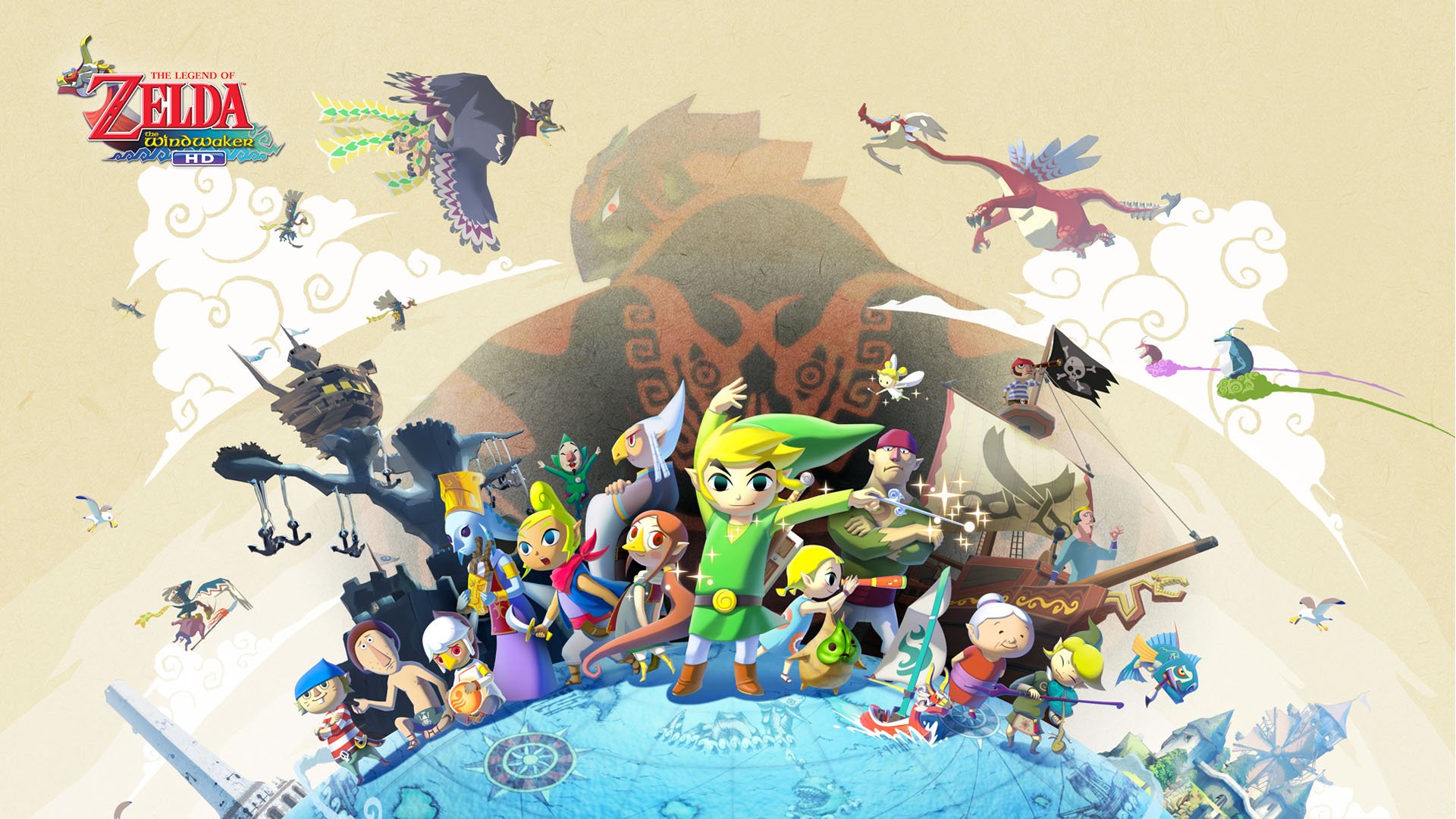 legend, Zelda, Windwaker, Action, Adventure, Family, Nintendo Wallpaper
