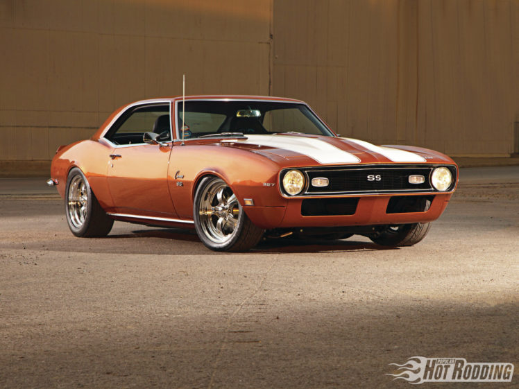 1968, Chevy, Camaro, Muscle, Cars, Hot, Rods HD Wallpaper Desktop Background