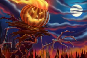 halloween, Digital, Illustration