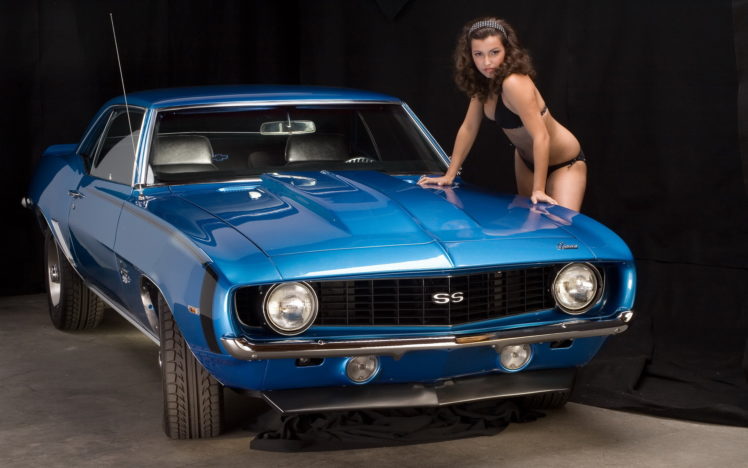 chevy, Camaro, Girls, Cars, Babes, Brunette HD Wallpaper Desktop Background