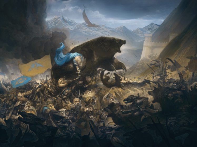hobbit, Battle five armies, Lotr, Lord, Rings, Fantasy, Adventure, Battle, Five, Armies HD Wallpaper Desktop Background